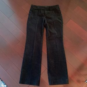 Black corduroy pants from Club Monaco